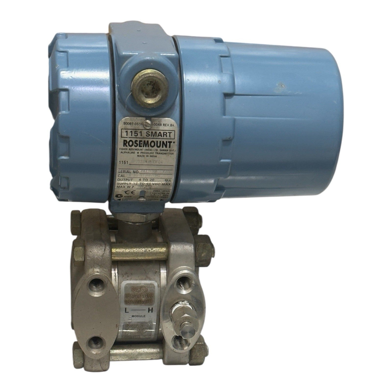 Rosemount 1151 Smart Pressure Transmitter 