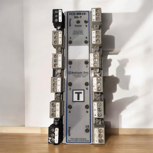 Relcom Inc. FCS-MB10-SG-T                             Fieldbus Segment Protector