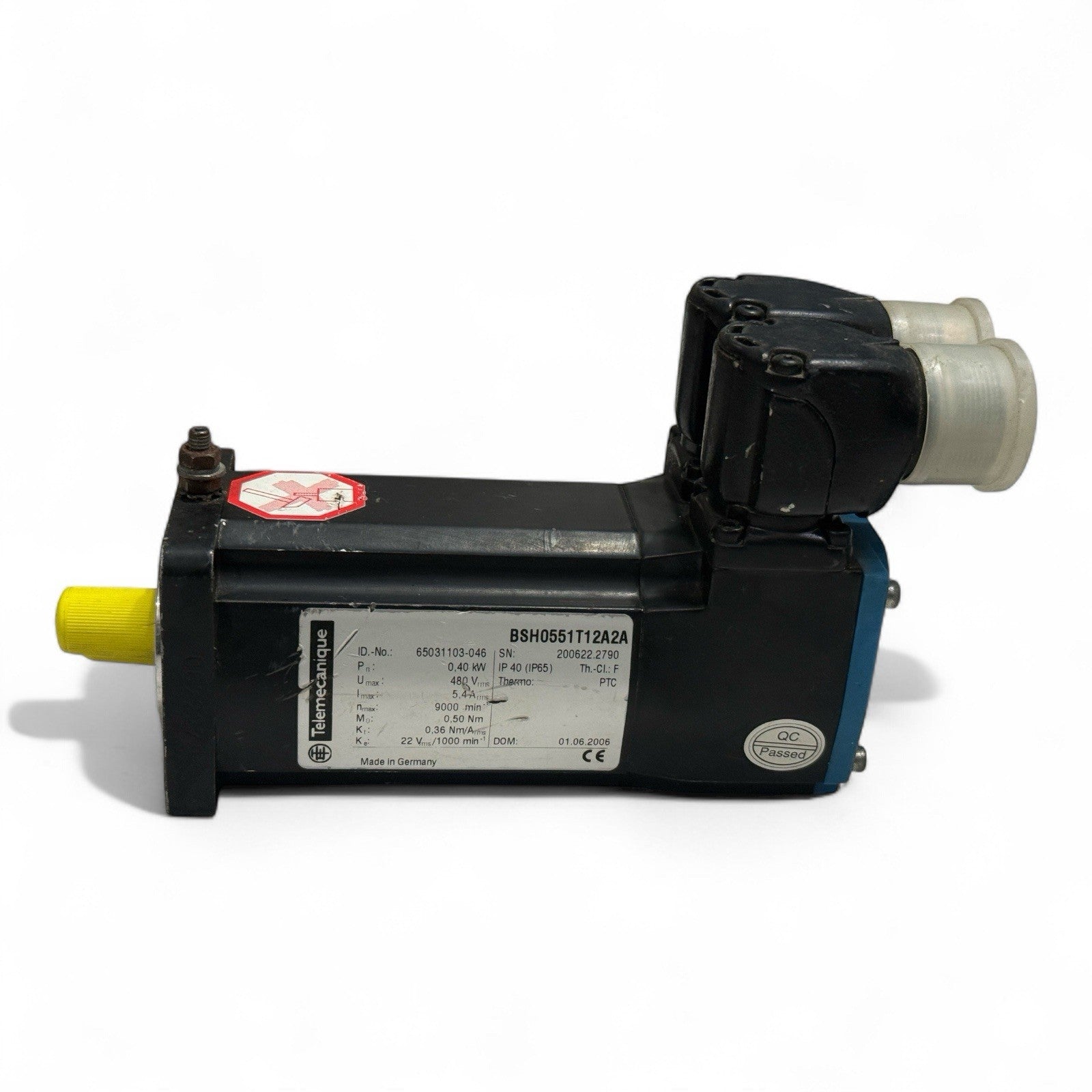 Telemecanique (Schneider) BSH0551T12A2A Servo Motor - Made In Germany