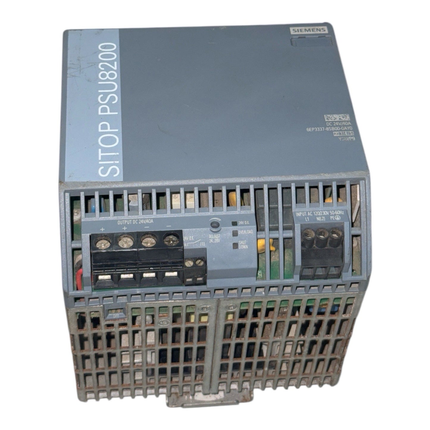 Siemens SITOP PSU8200 Power Supply 1P 6EP3337-8SB00-0AY0 DC 24V/40A- Tested Ok