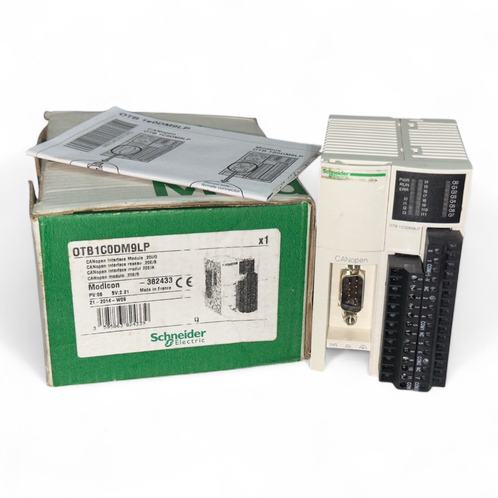 Schneider Electric OTB1C0DM9LP CANopen Interface Module(Shipping By DHL & Fedex)