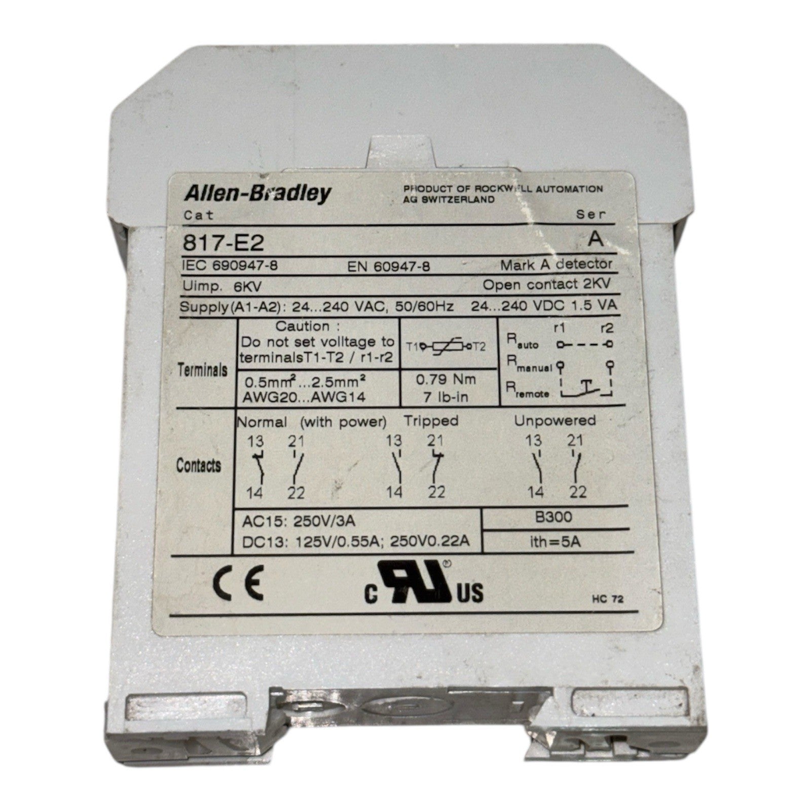 Allen-Bradley 817-E2