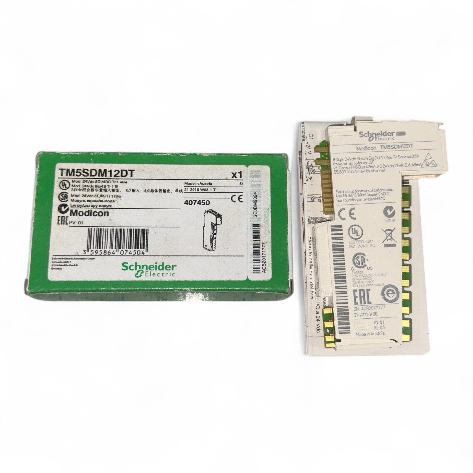 Schneider Modicon TM5SDM12DT Module