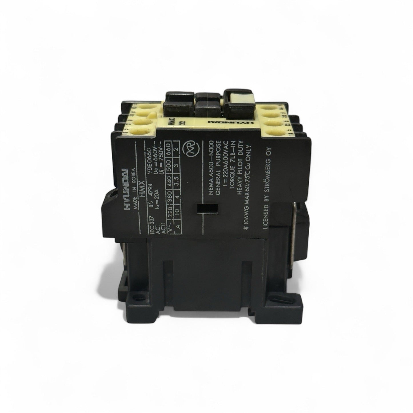 Hyundai HMX 22 Contactor - 110v Coil