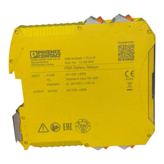 Phoenix Contact PSR-M-EM5-1-TTL2-PI Safety Relay Module - PSR Safety Relays