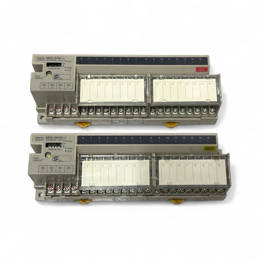 Omron IN SRT2-ID16T-1 & OUT SRT2-OD16T-1 Remort Terminal