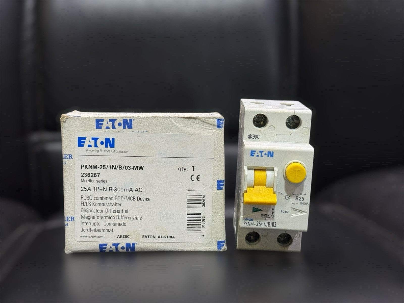 EATON 25 amper  MPCB SWITCH PKNM-25/1N/B/03-MW