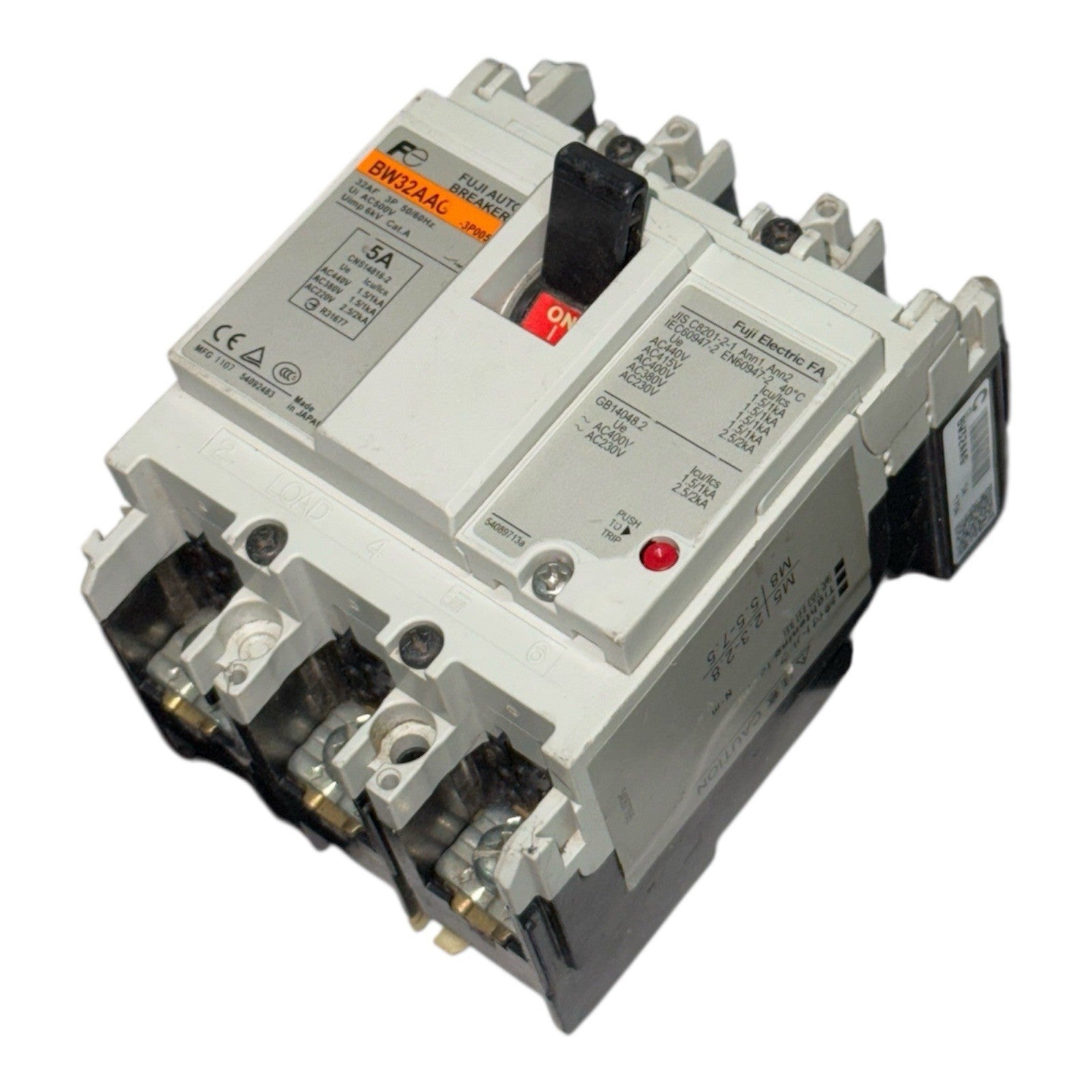 Fuji Auto Breaker 5a MCCB Switch  BW32AAG