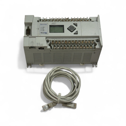 AB MicroLogix 1400 PLC 1766-L32BXB With Cable