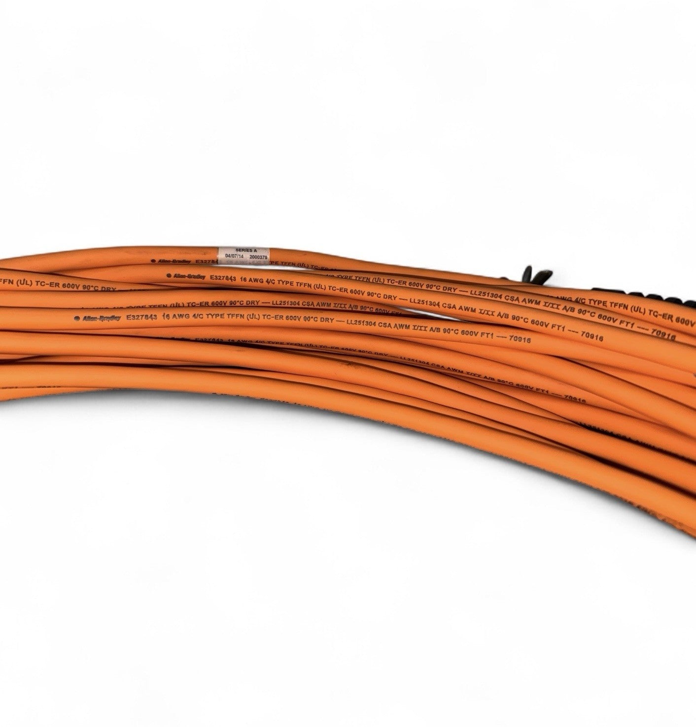 Allen-Bradley Bulletin 2090-CPWM7DF-16AA30 Servo Motor Power Cable 30Metre/600v