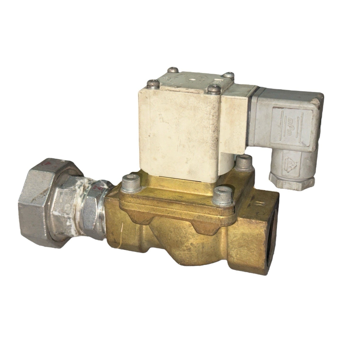 Brass Solenoid Valve DC 24V 1/2” NPT - Industrial Fluid Control