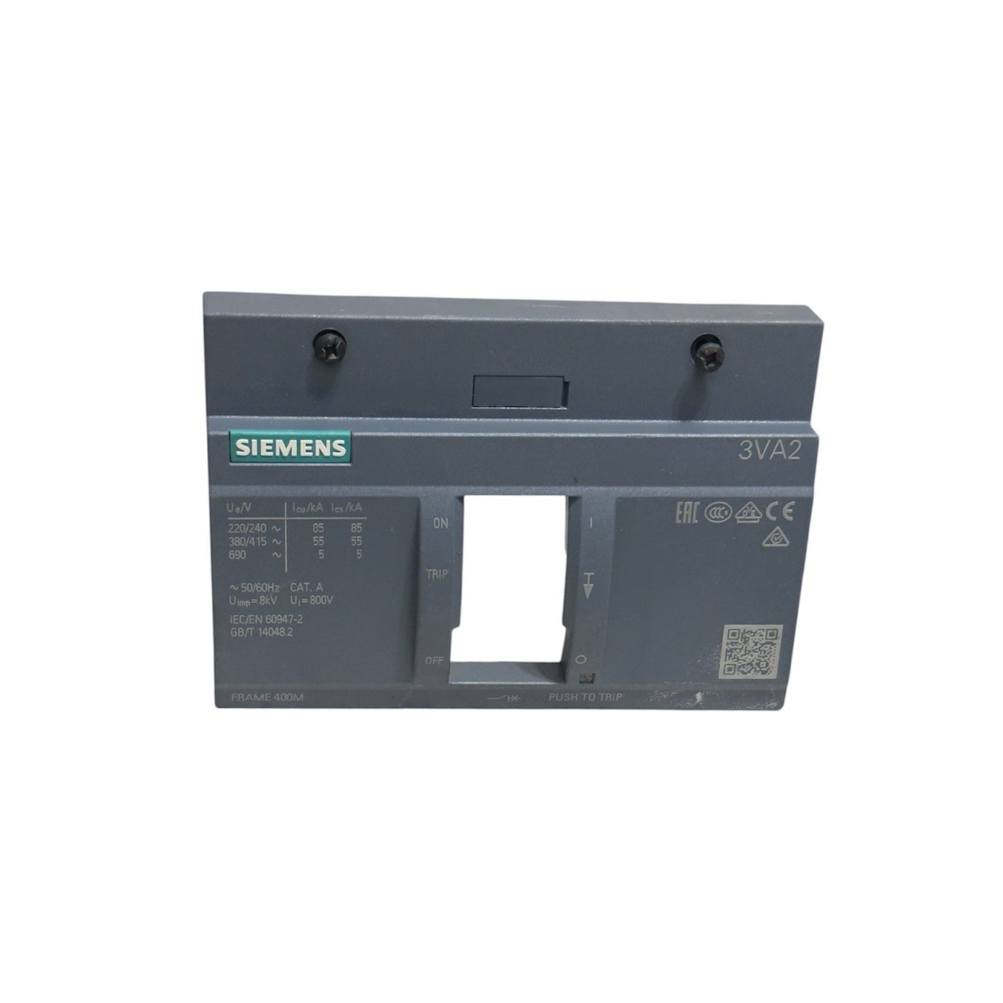 Siemens 3VA2 Molded Case Circuit Breaker Frames- 10 Pis Lot