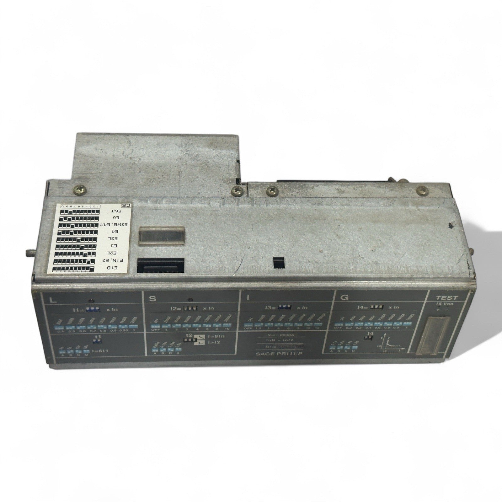 ABB SACE PR111/P 2000A L.S.I.G OVERCURRENT RELEASE - Trip Unit