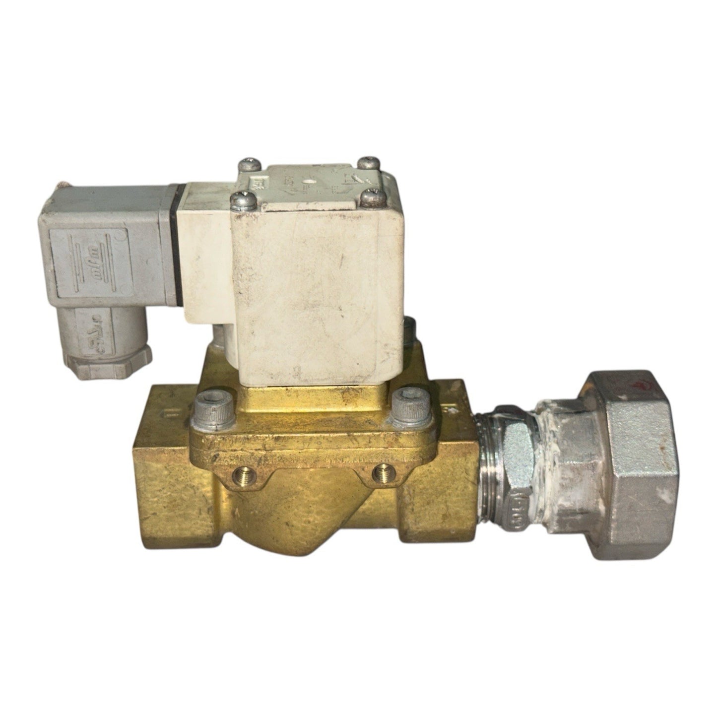 Brass Solenoid Valve DC 24V 1/2” NPT - Industrial Fluid Control