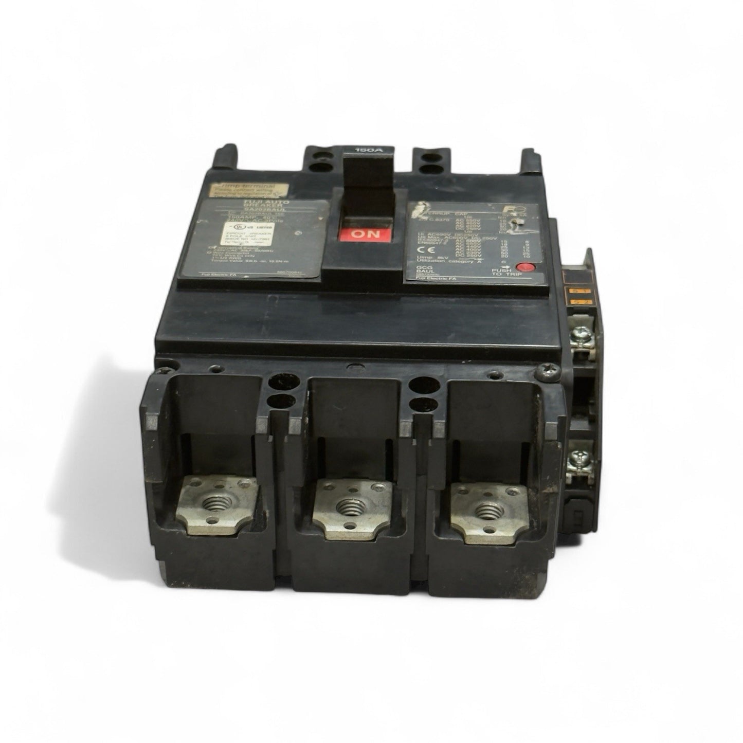 FUJI ELECTRIC SA203BAUL 3 POLE 125 AMP Circuit Breaker