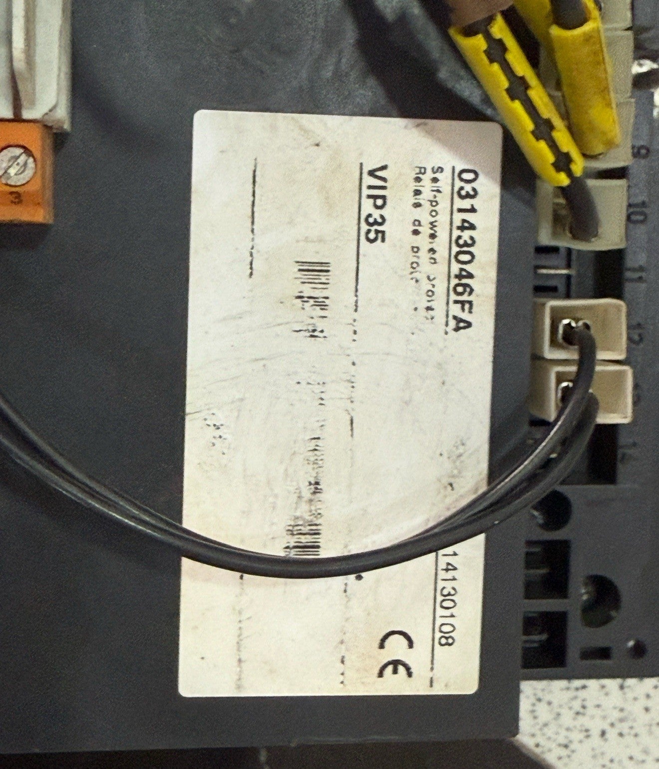 Merlin Gerin VIP35 Ground Fault Relay