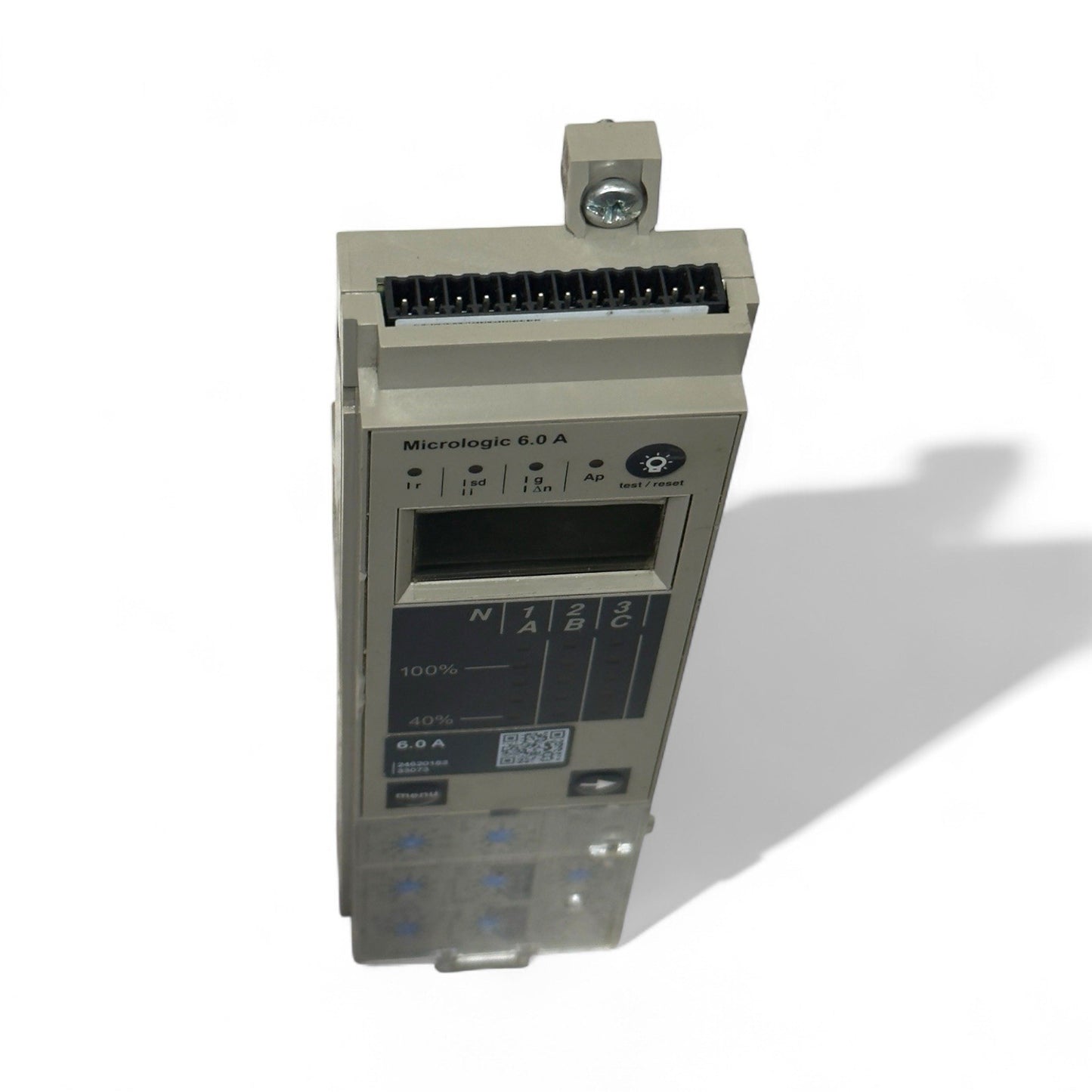 SCHNEIDER MICROLOGIC 6.0A 33073 DIGITAL CIRCUIT BREAKER TRIP RELAY WITH ALARM