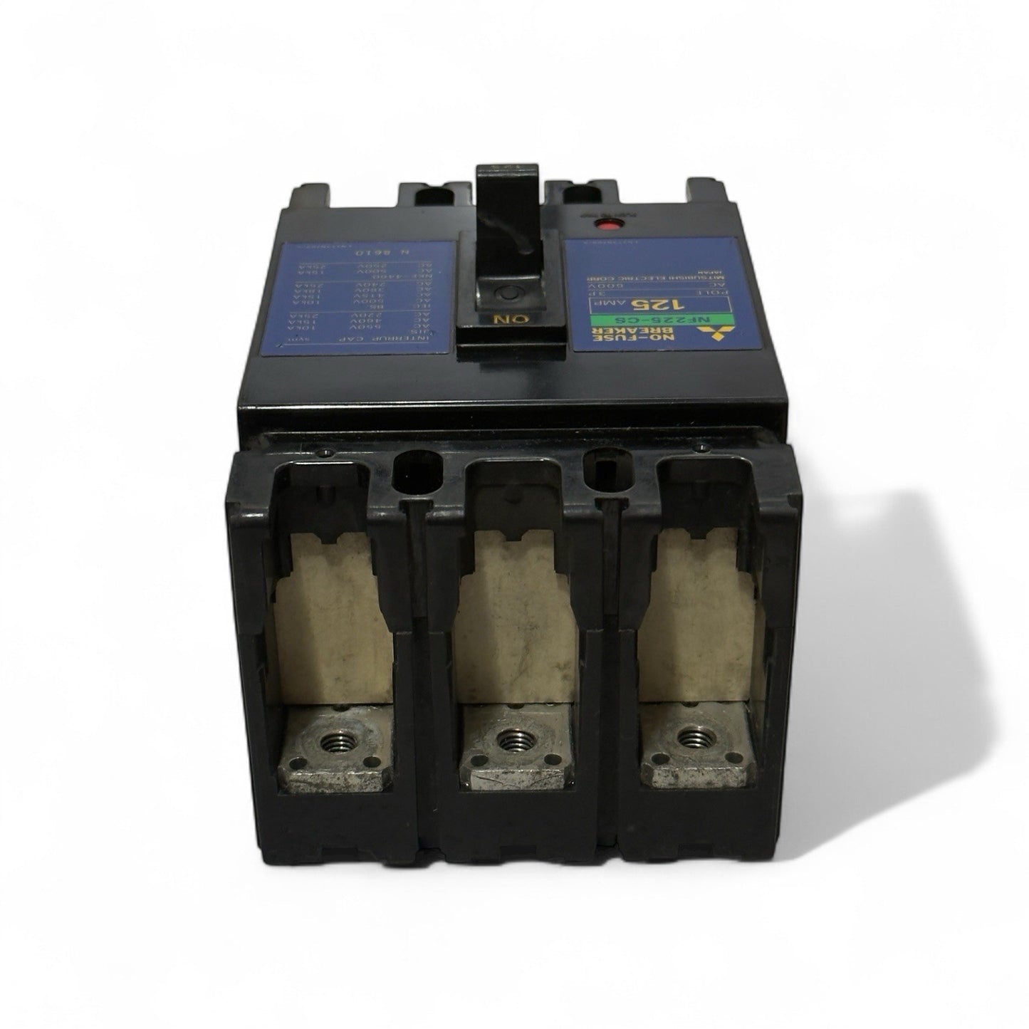 Mitsubishi NF225-CP 125 Amp 3 Pole Circuit Breaker