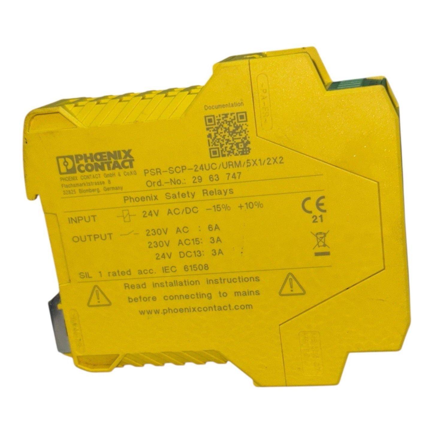 Phoenix Contact PSR-SCP-24UC/URM/5X1/2X2 Safety Relay 