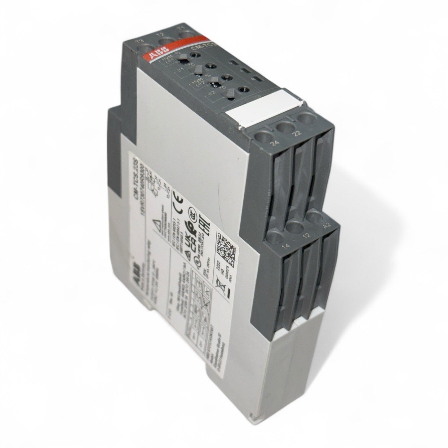 ABB CM-TCS Temperature Monitoring Relay 1SVR730740R9300 PT100 0-200°C 24V - New