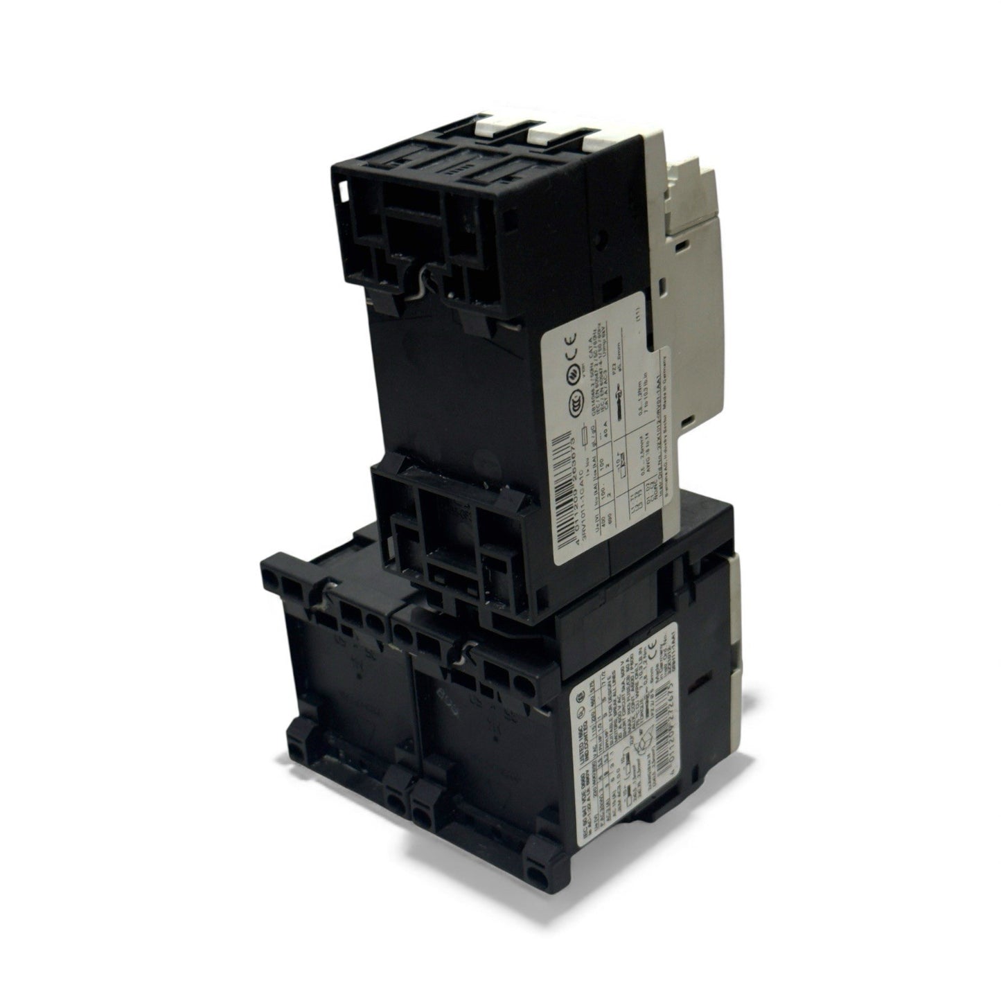 Siemens Sirius 3RV1011-1GA10 With 2 Pis 3RT1016-1AF02