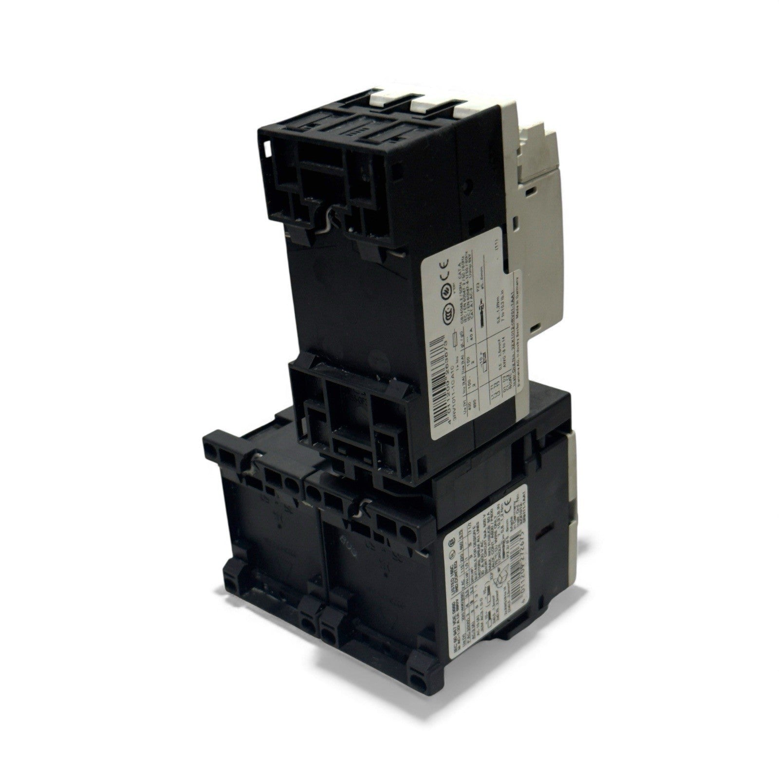 Siemens Sirius 3RV1011-1GA10 With 2 Pis 3RT1016-1AF02