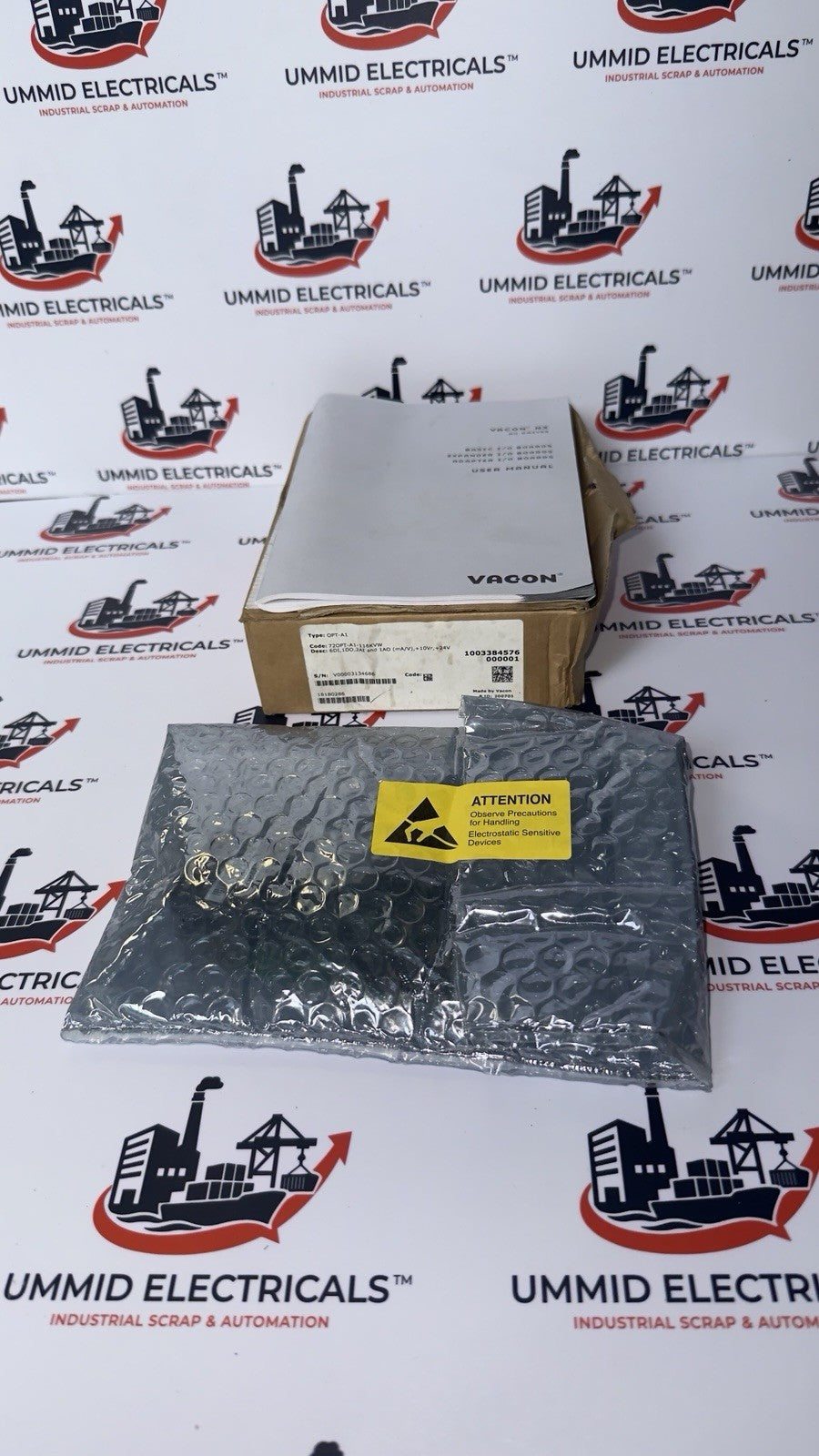 Vacon OPT-A1 PCB 6D1,1D0,2ÁI and 1AO (mA/V), +10Vr,+24V