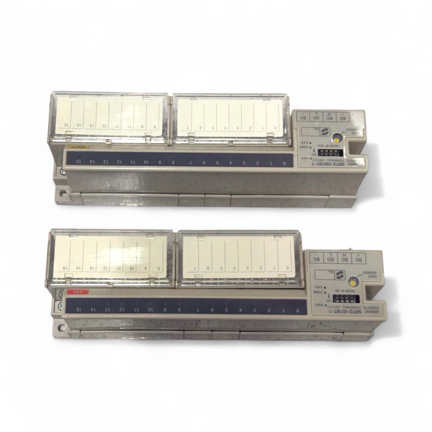 Omron IN SRT2-ID16T-1 & OUT SRT2-OD16T-1 Remort Terminal