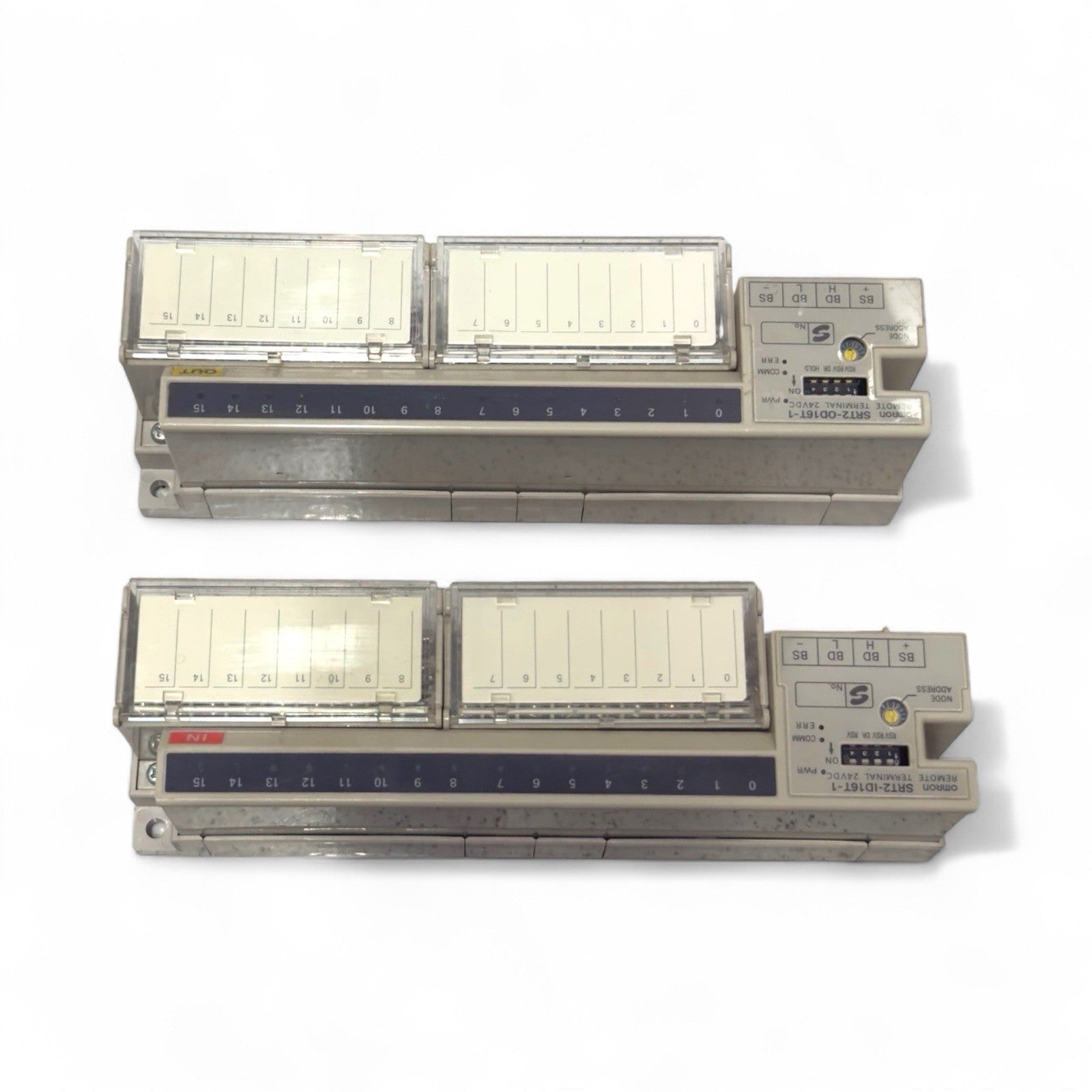 Omron IN SRT2-ID16T-1 & OUT SRT2-OD16T-1 Remort Terminal
