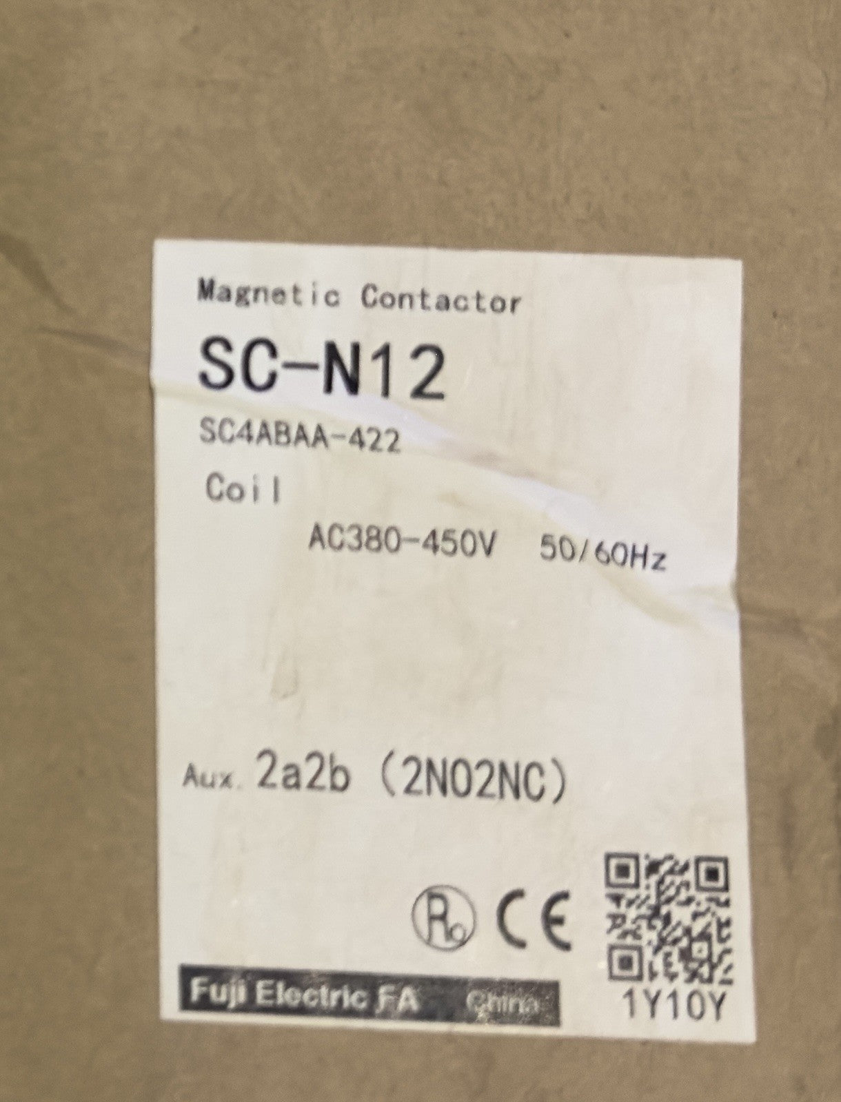 Fuji SC-N12(400) Magnetic Contactor