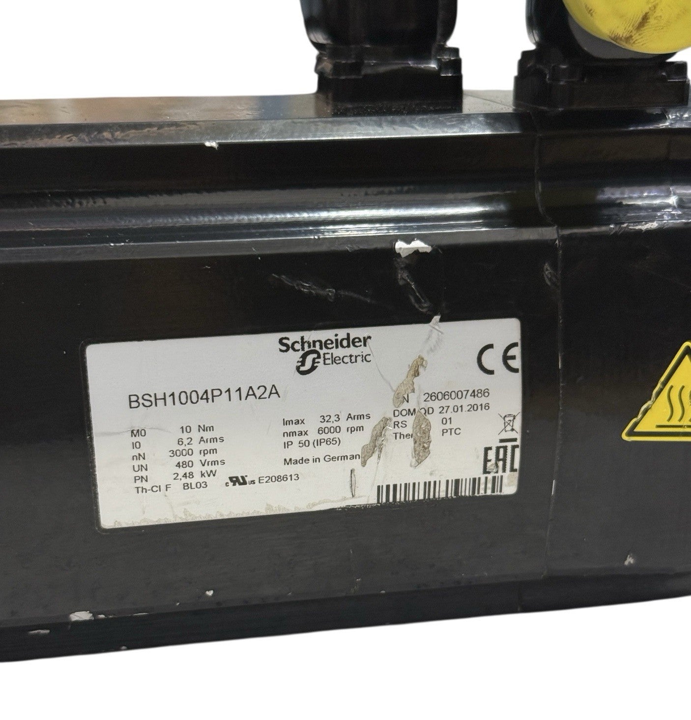Schneider Electric BSH1004P11A2A Servo Motor - 3000 RPM