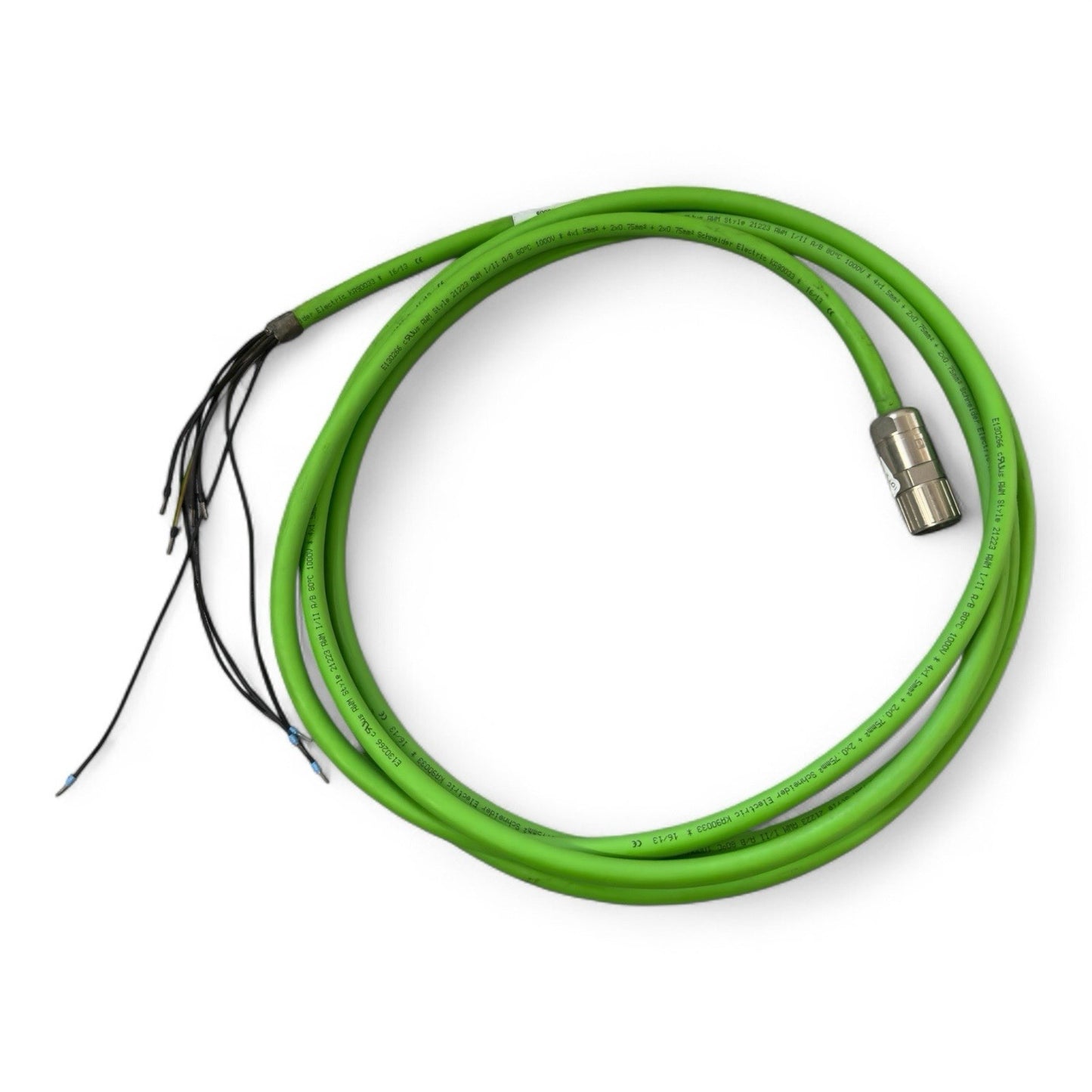 Schneider  VW3E1111R050 Cable 5 Metre/ 1000Volt PacDrive Servo & Motor Cable