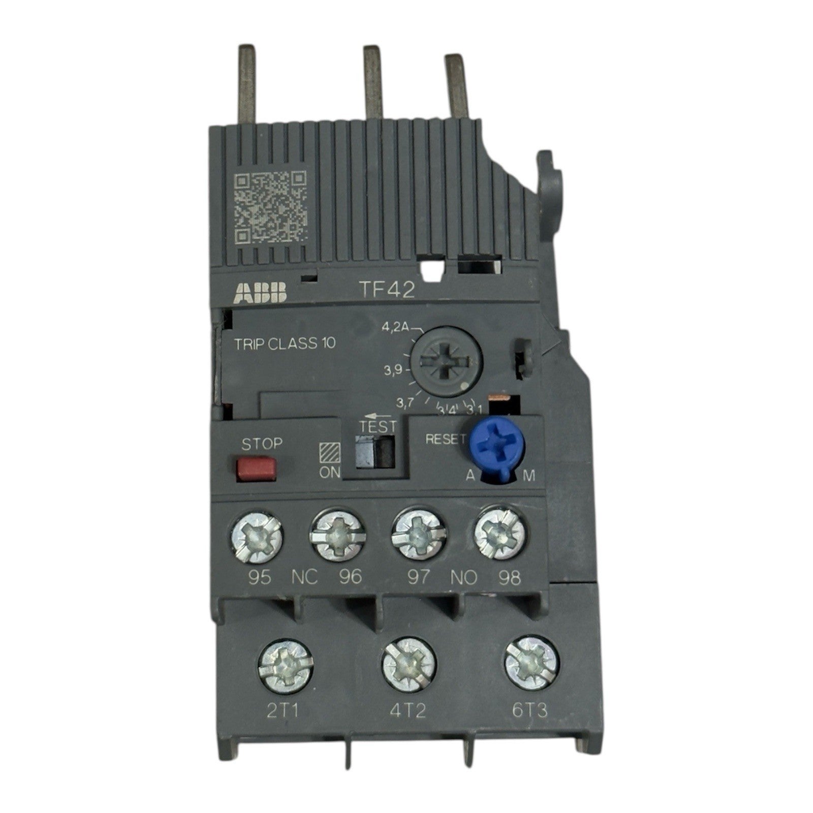 ABB TF42-4.2 Thermal Overload Relay 1SAZ721201R1035 3.1-4.2A Trip Class 10