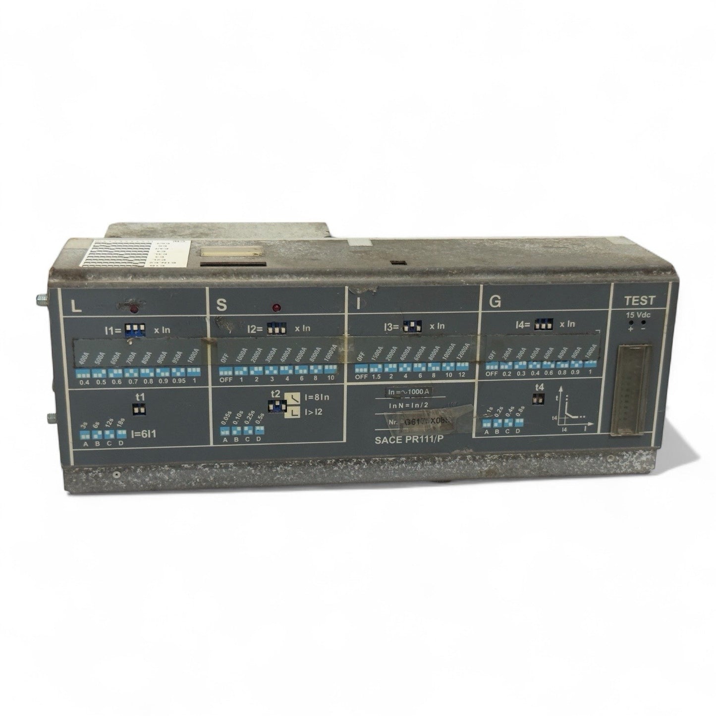 ABB SACE PR111/P 1000A L.S.I.G OVERCURRENT RELEASE- Trip Unit