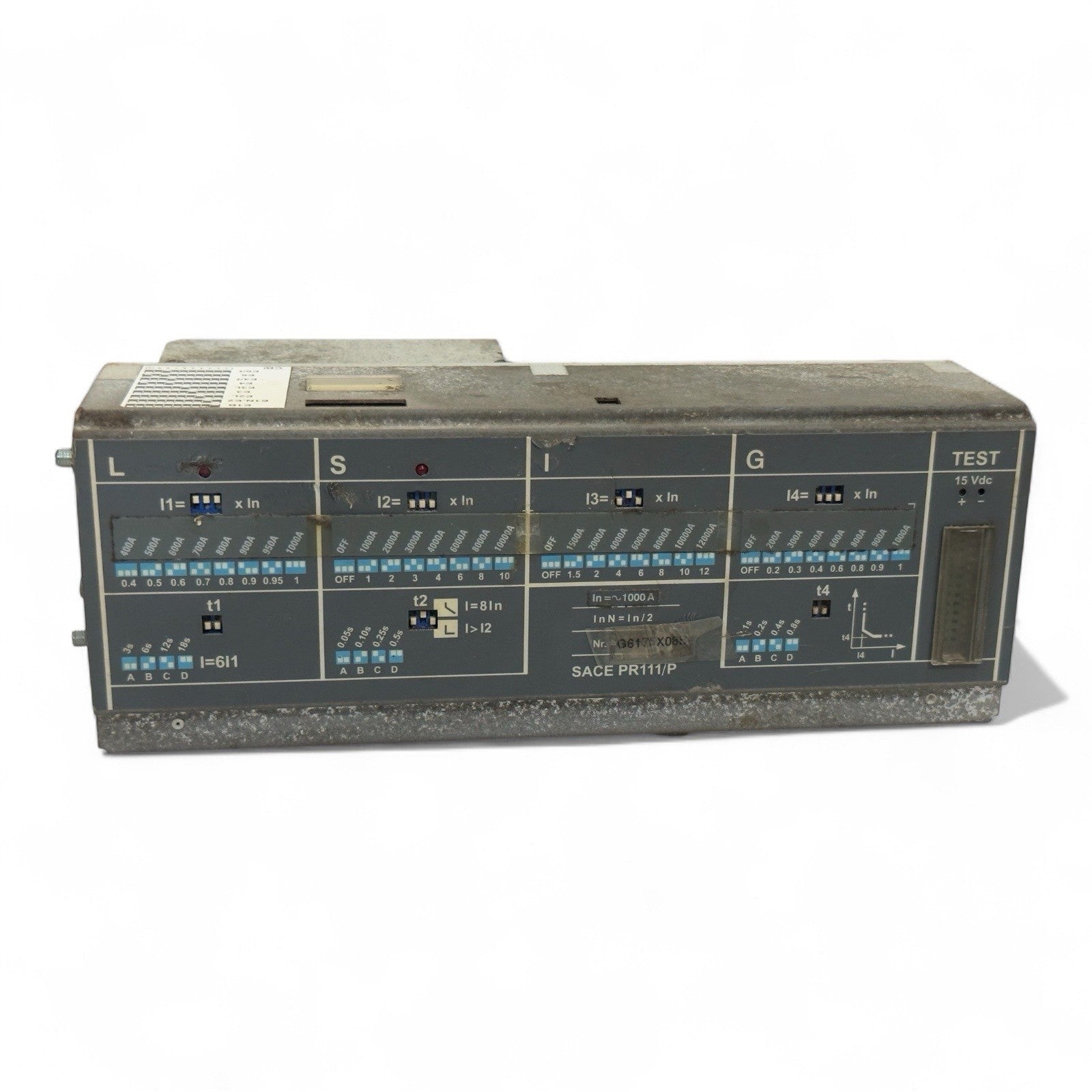 ABB SACE PR111/P 1000A L.S.I.G OVERCURRENT RELEASE- Trip Unit