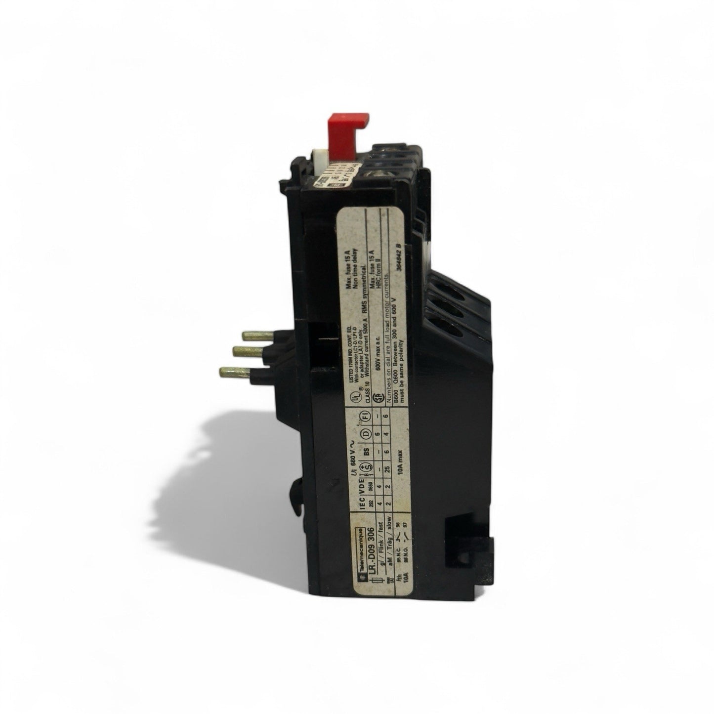Telemecanique LR-D09 306 Relay- 1 To 1.6 Amper