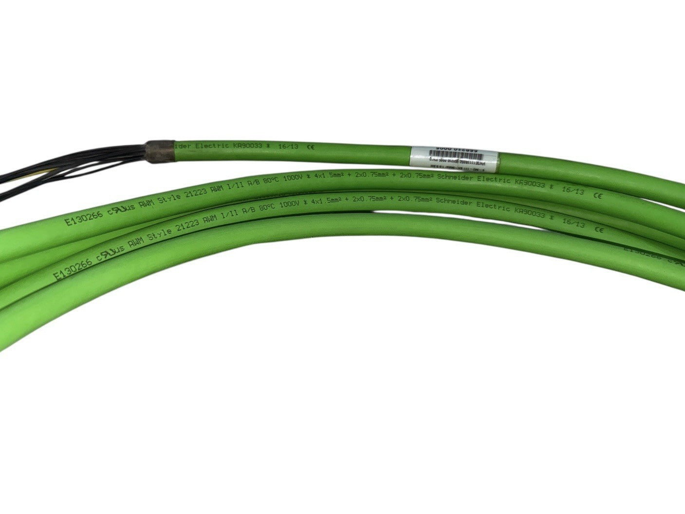 Schneider  VW3E1111R050 Cable 5 Metre/ 1000Volt PacDrive Servo & Motor Cable