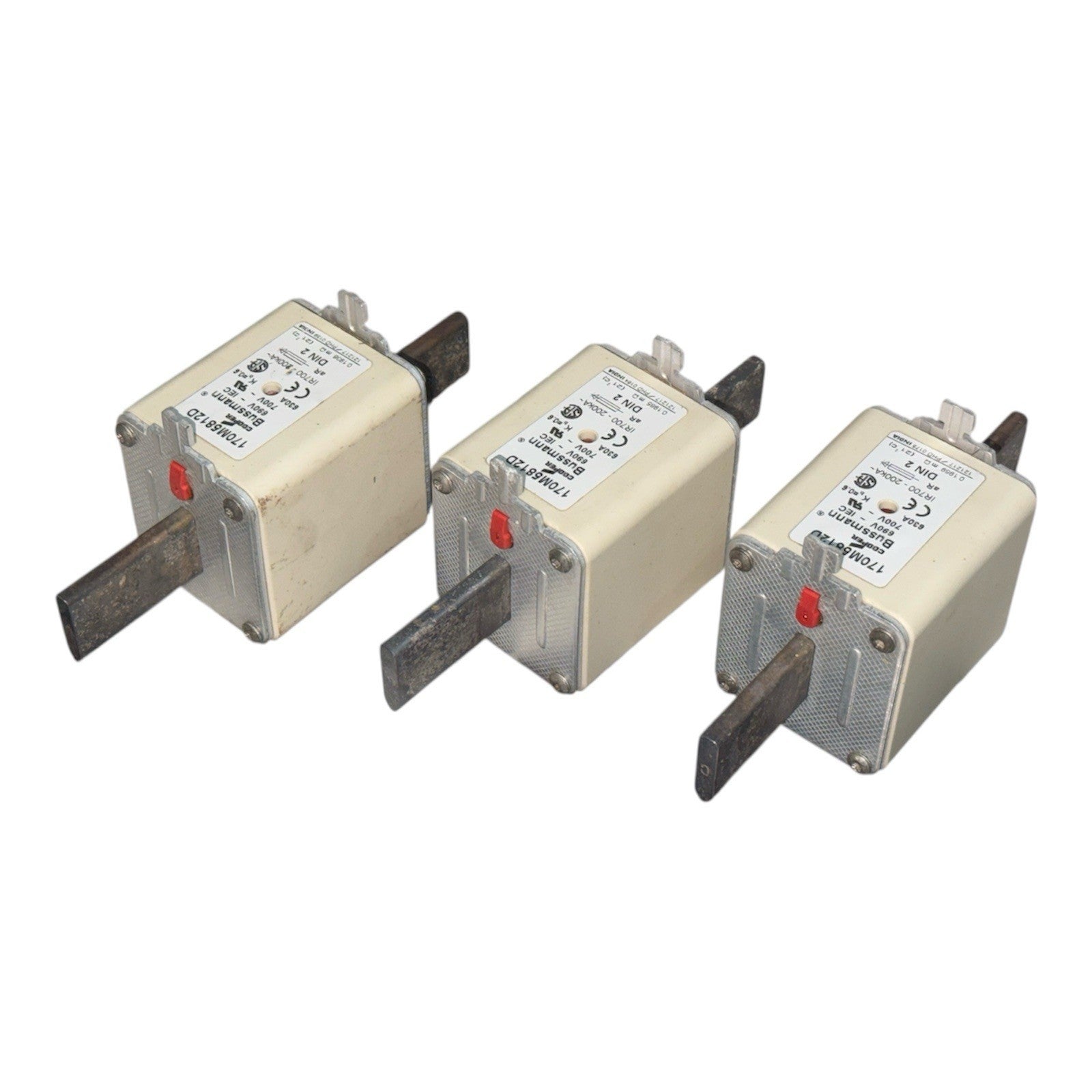 New Copper Bussmann Fuse 630a 170M5812D