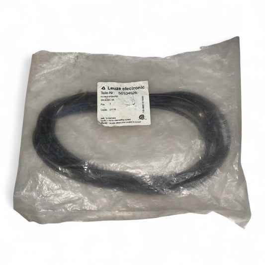 Leuze Electronic Cable KD M8 4P-4M-PVC 50104526 - 4Metre/30Volt, 4-Pin, Germany
