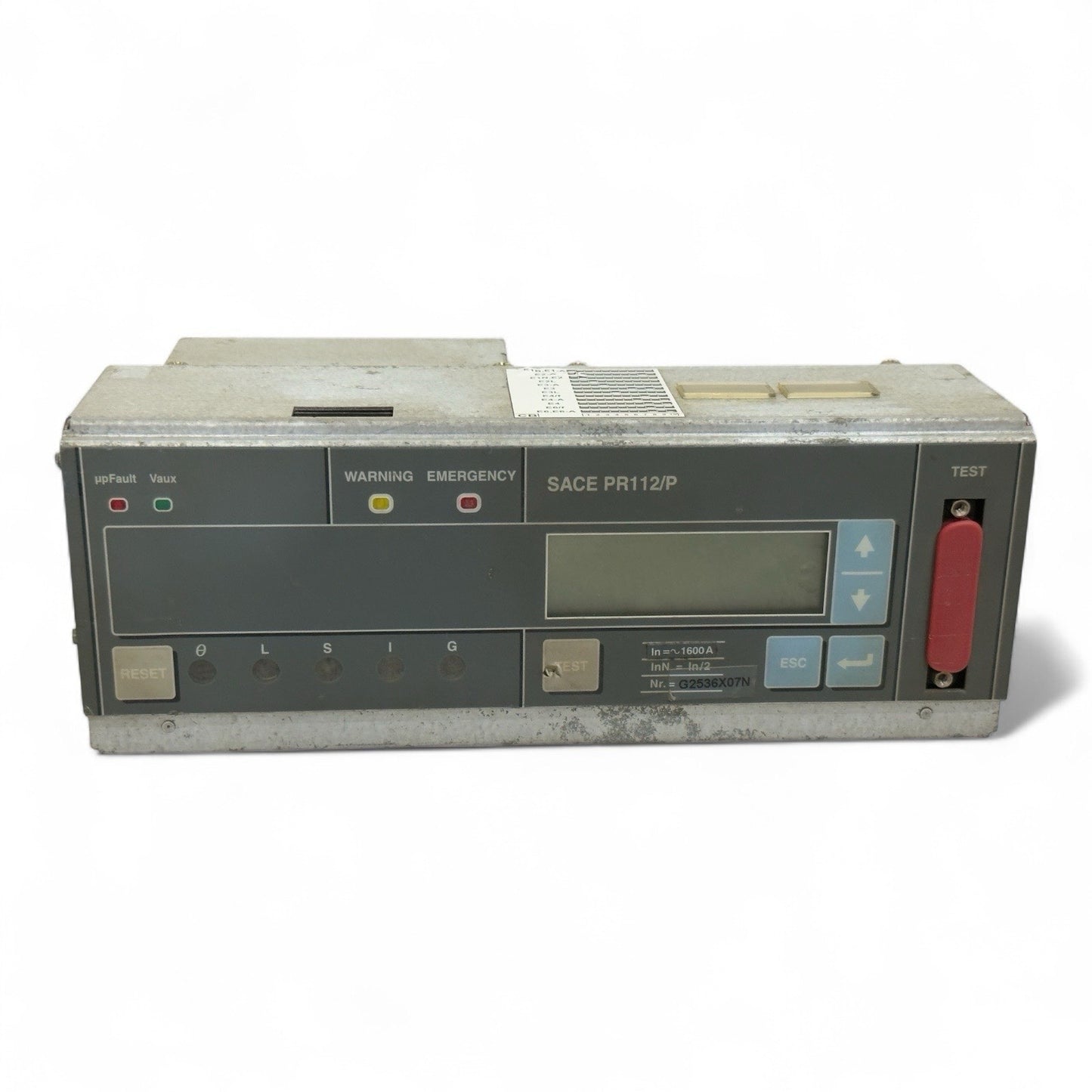 ABB SACE PR112/P LSIG 1600a TRIP UNIT MODULE