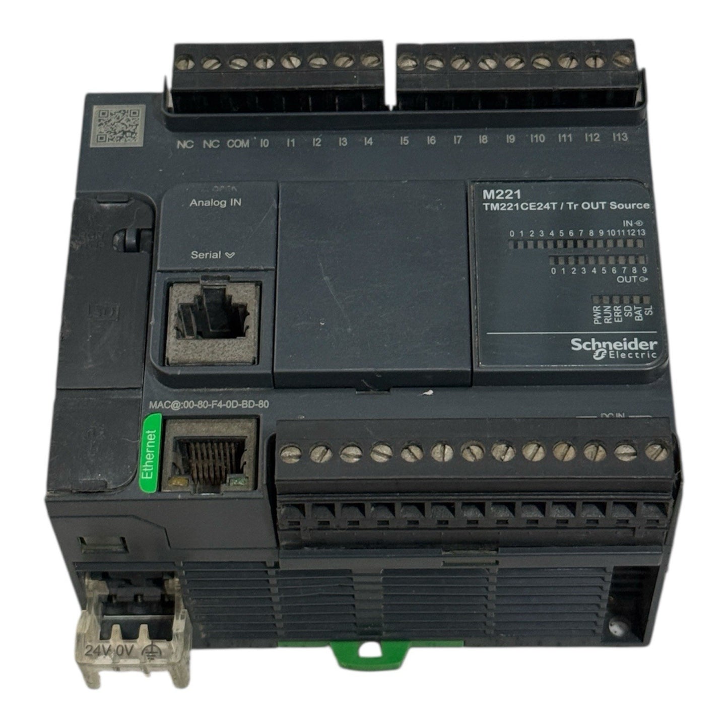 Schneider Electric Modicon M221 PLC TM221CE24T - 24 I/O