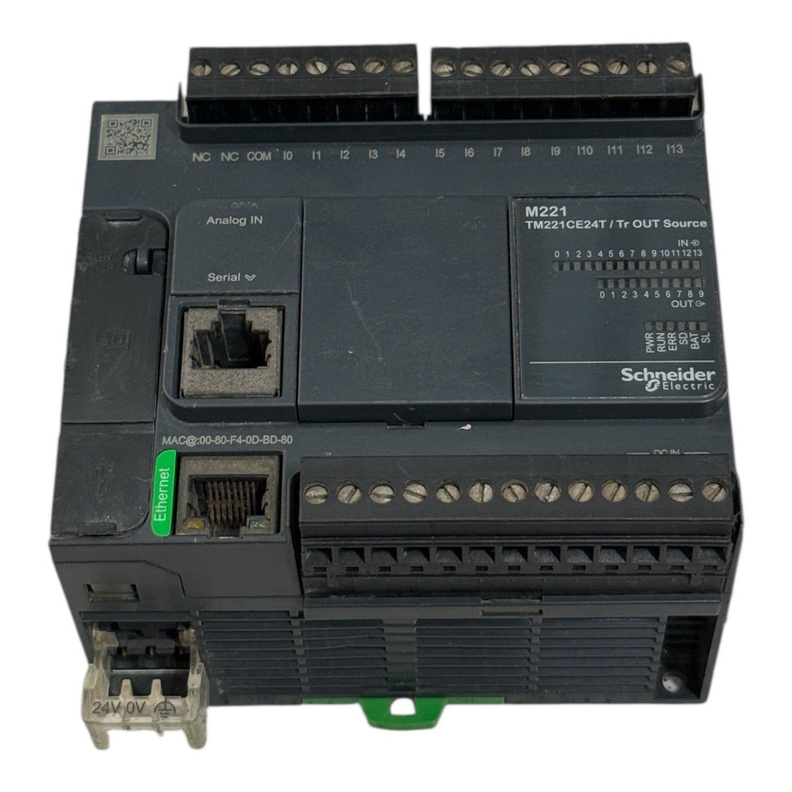 Schneider Electric Modicon M221 PLC TM221CE24T - 24 I/O