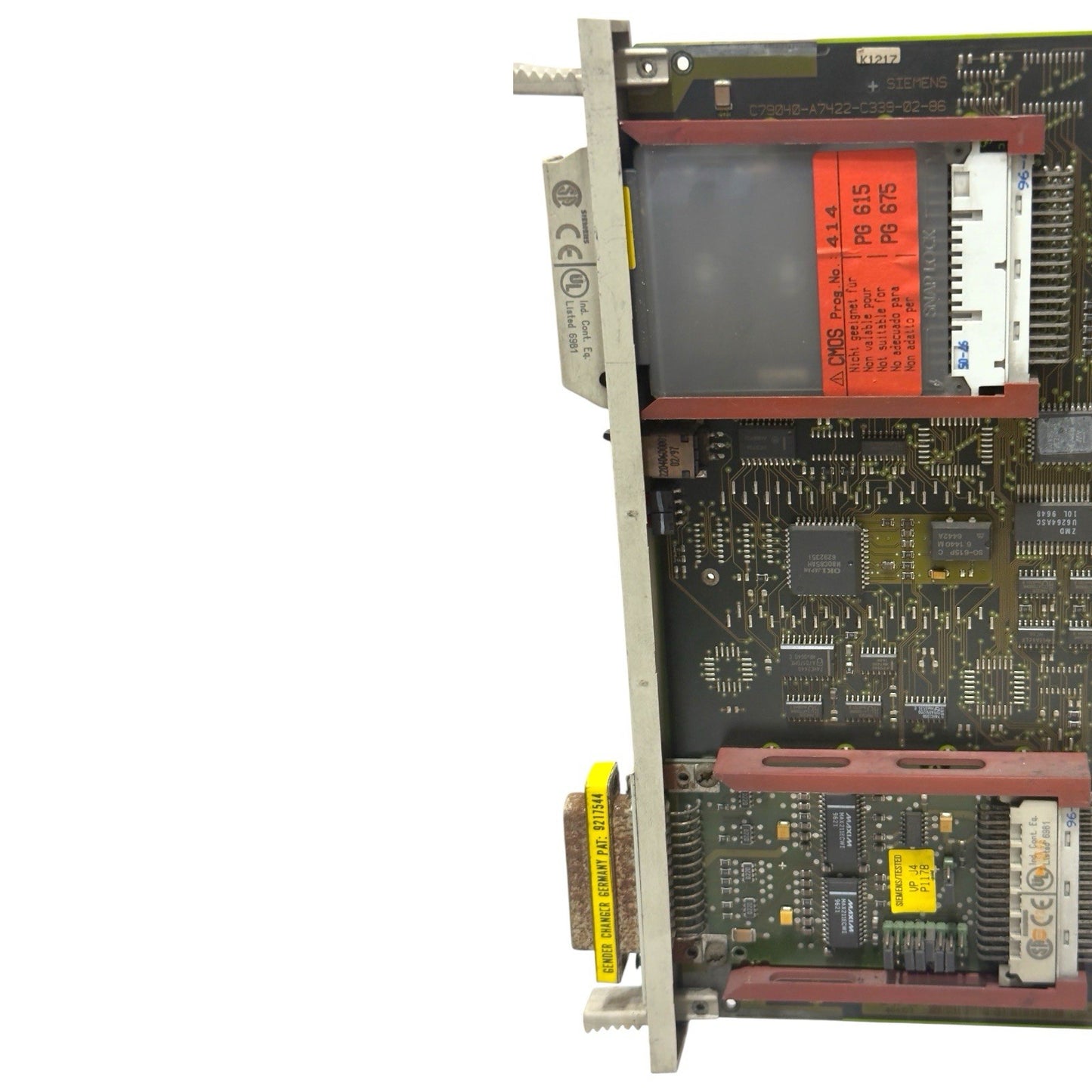 SIEMENS 6ES5524-3UA15 SIMATIC CENTRAL PROCESSING UNIT