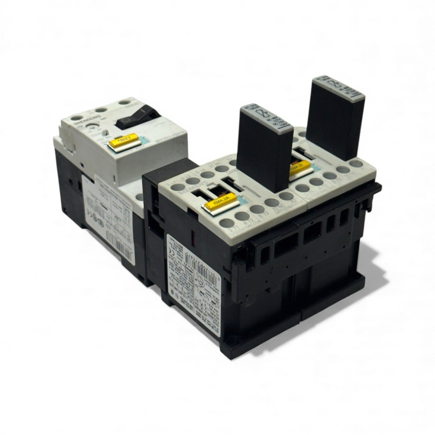 Siemens Sirius 3RV1011-1GA10 With 2 Pis 3RT1016-1AF02