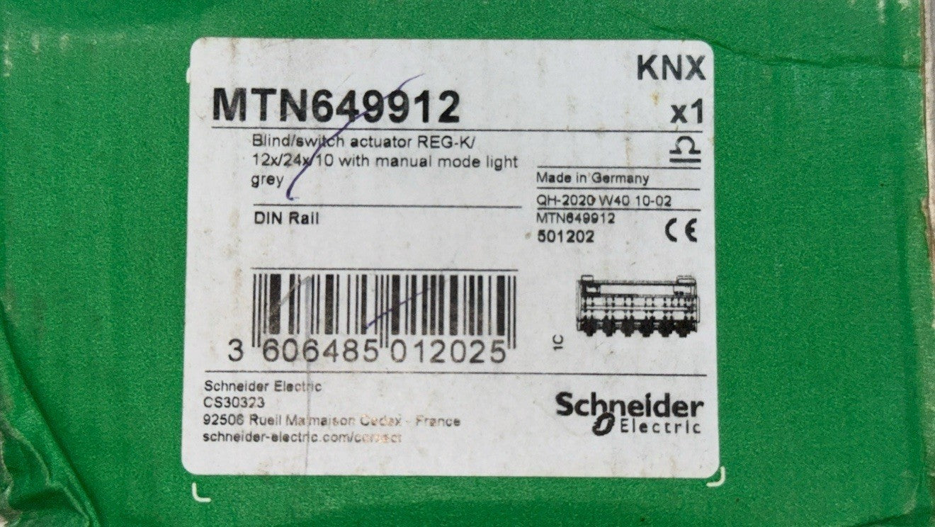 Schneider MTN649912 Blind/switch actuator