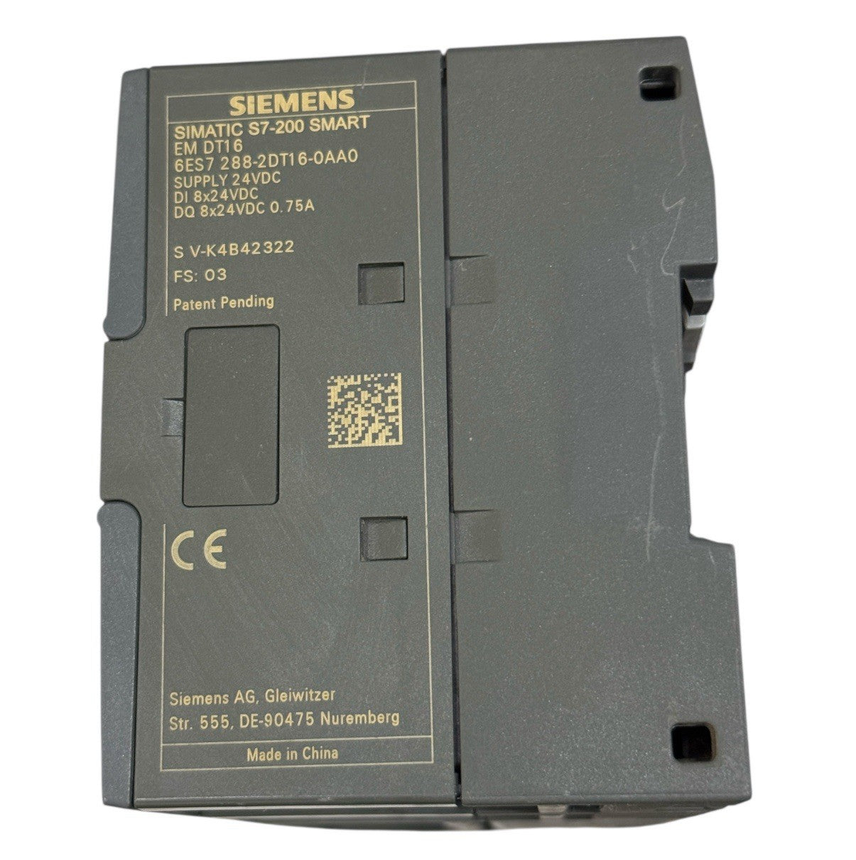 Siemens SIMATIC S7-200 Smart CPU ST40 with 2x EM DT16 Expansion Modules 