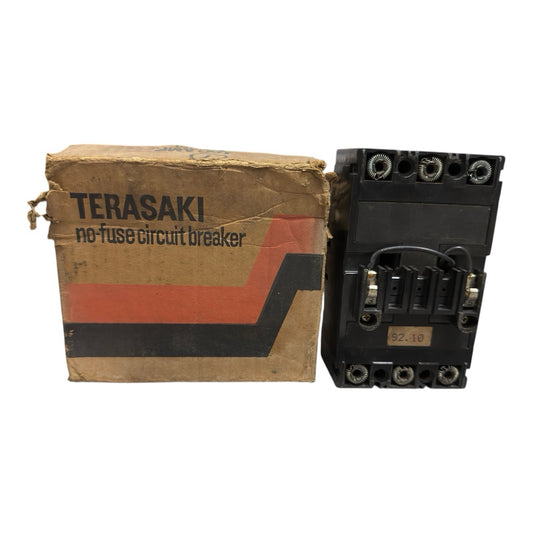 Terasaki No-Fuse Circuit Breaker T0-100BA 100A 3-Pole