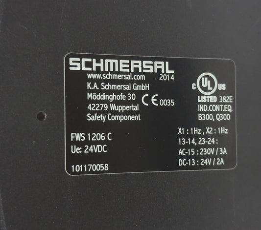 Schmersal FWS 1206 Safety Relay