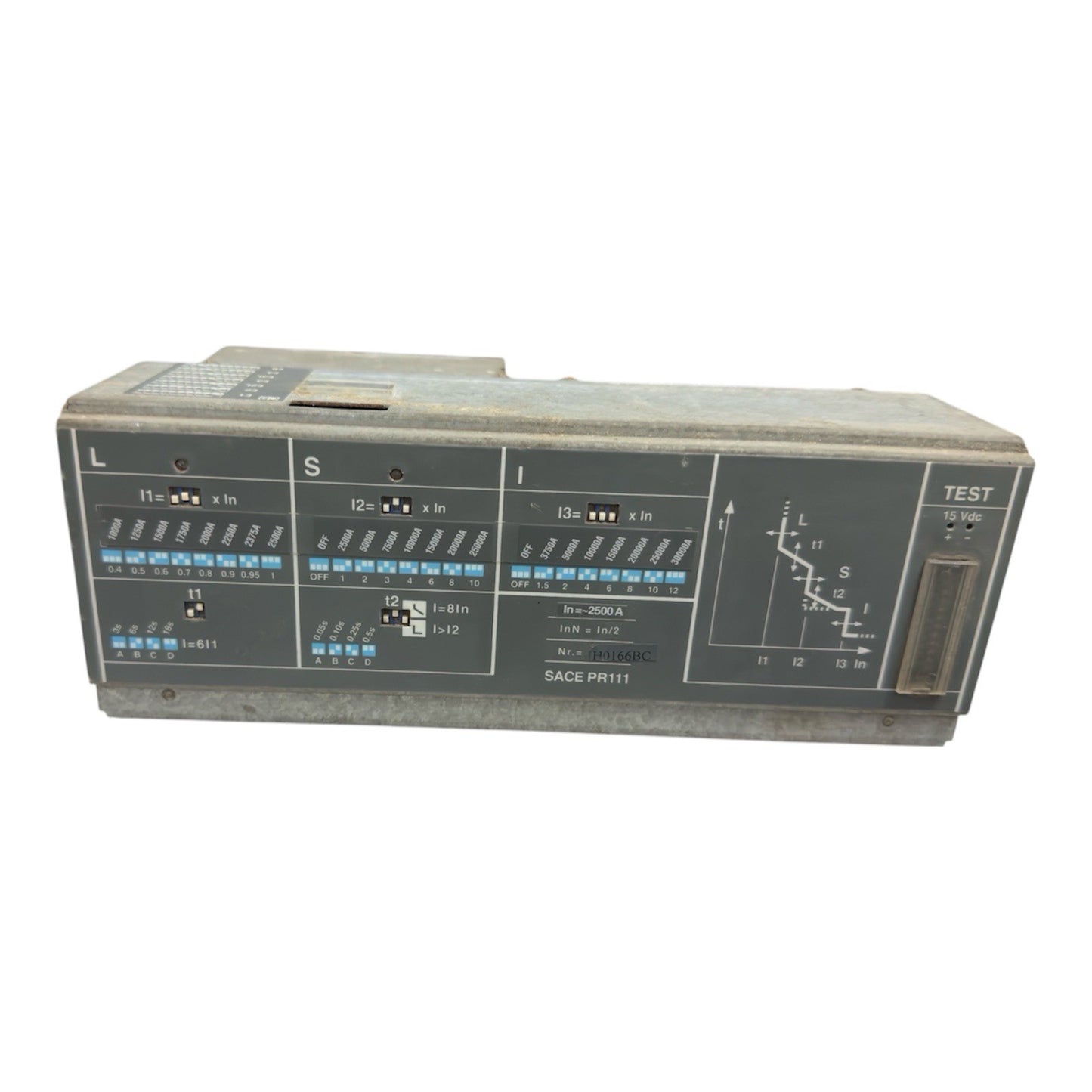 ABB programmer SACE PR111/P, L.S.I. 2500A / S0TE 9528