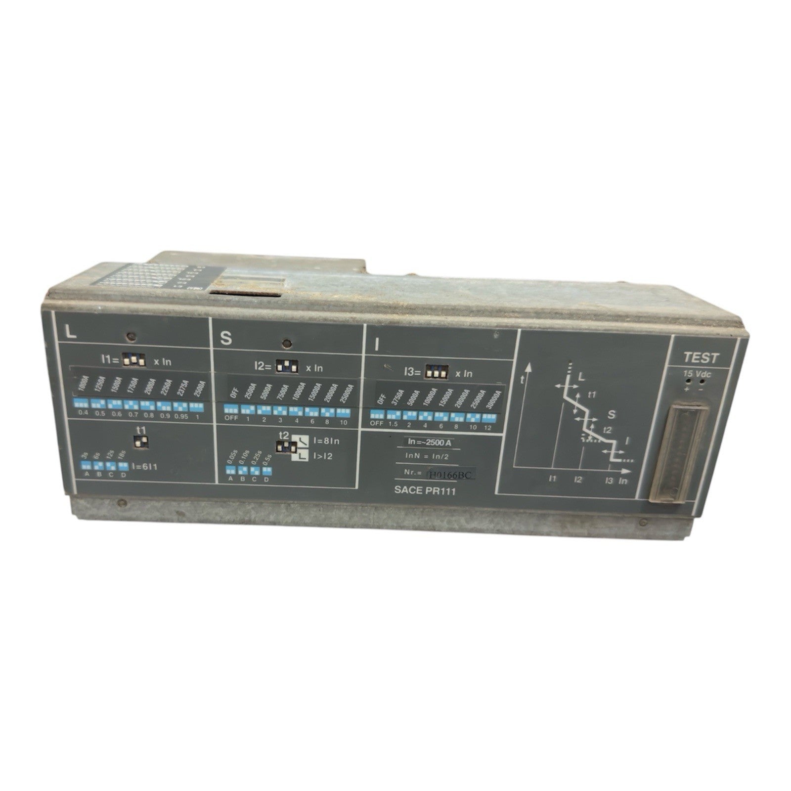 ABB programmer SACE PR111/P, L.S.I. 2500A / S0TE 9528